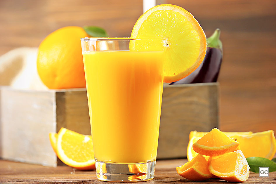 receita Suco berinjela com laranja para baixar o colesterol